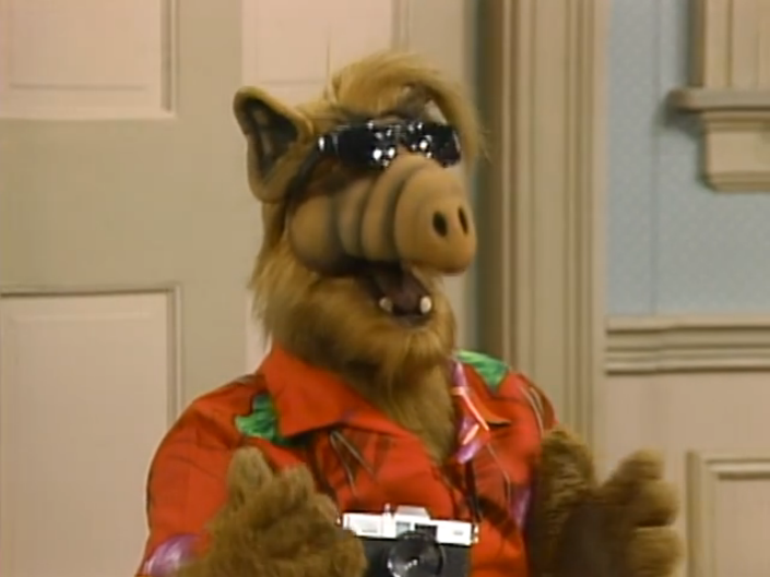 ALF Reviews: "Come Fly With Me" (season 1, episode 25) .