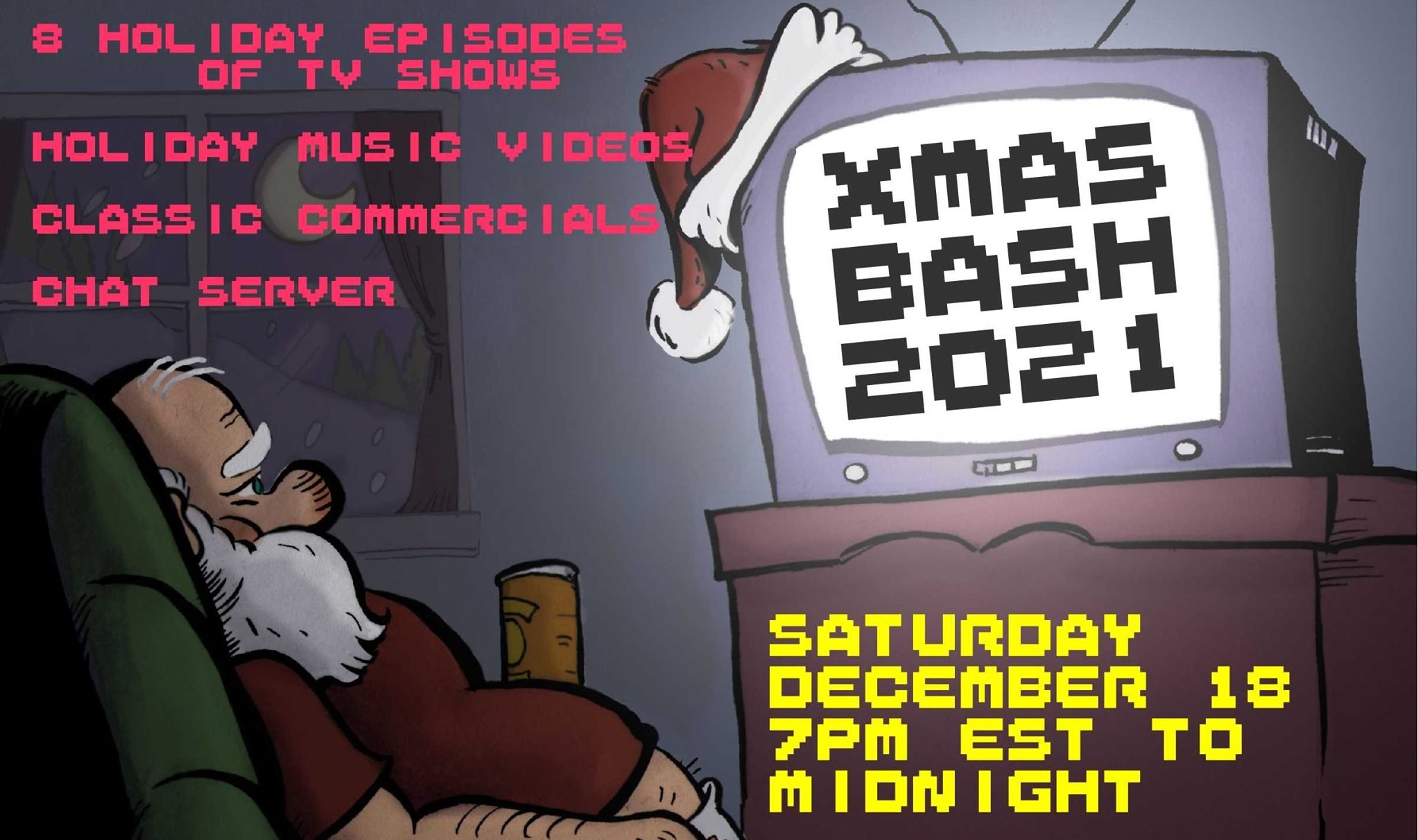 Xmas Bash Dec 18 Go Noiseless Chatter